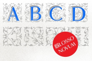 Glosso Novum Font Download