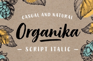 Organika Script Italic Font Download