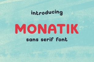 Monatik Font Download