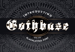 Gothbase Blackletter Font Download