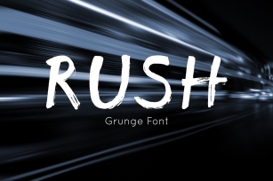 Rush font Font Download