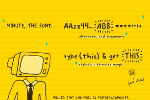 Minute Font Download