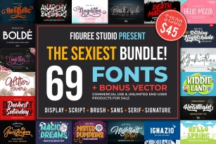 THE SEXIEST BUNDLE Font Download