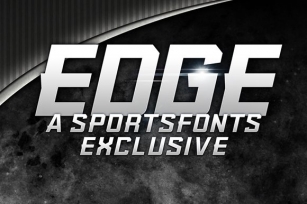 Sportsfont Edge Font Download