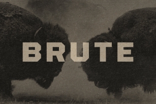 Brute Font Download