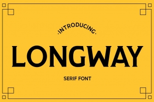 Longway Font Download