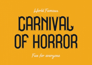 Carnival  Font Download