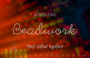 Beadwork Font Download