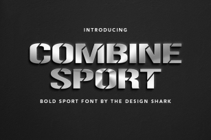 Combine Sport Typeface Font Download