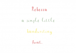 Rebecca Font Download