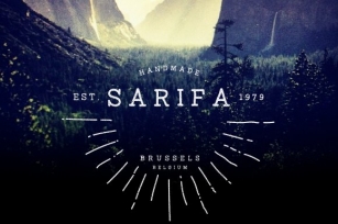 Sarifa Font Download