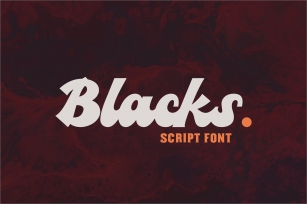 Blacks Script Font Download