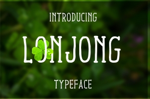 Lonjong Font Download