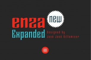 Enza Expanded Family Font Download