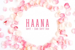 Haana Slab Serif Duo Font Download