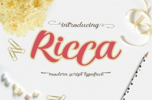 Ricca Script Font Download