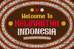Kalimantan Typeface Font Download