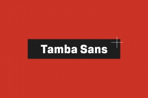 Tamba Sans Font Download