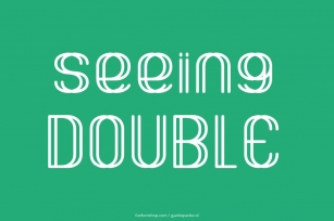 Seeing Double Font Download