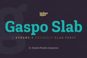 Gaspo Slab Font Download