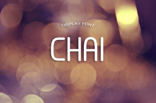 CHAI font Font Download