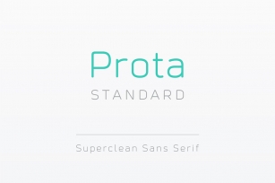 Prota Standard (-30%) Font Download