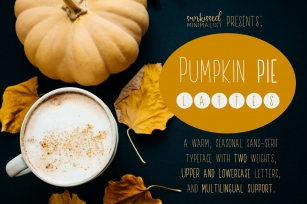 Pumpkin Pie Lattes Font Download