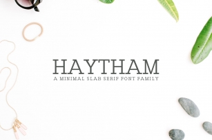 Haytham Slab Serif Packs Font Download