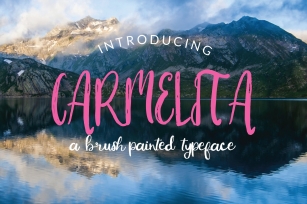 Carmelita Brush Font Download