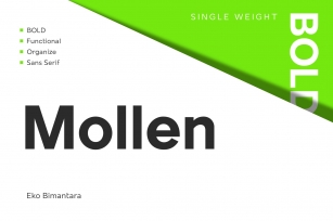 Mollen Bold Font Download