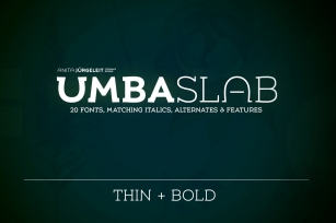 Umba Slab Font Download