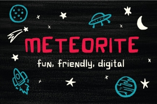 Meteorite Font Download