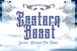 Eastern Beast Typeface Font Download
