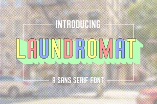 Laundromat Typeface Font Download