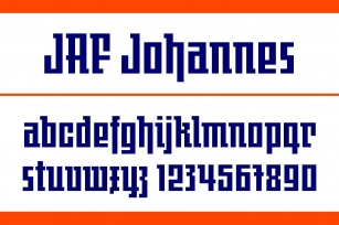 JAF Johannes Font Download