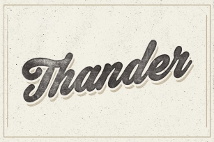 Thander Font Download