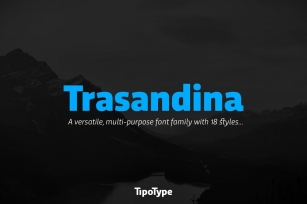 Trasandina Font Download