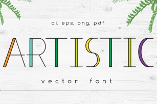 Artistic Vector Font Download