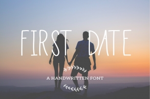 First Date Handwritten Font Download