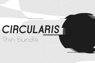 Circularis Thin /+free italic/ Font Download