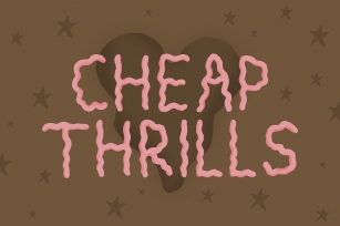Cheap Thrills Font Download