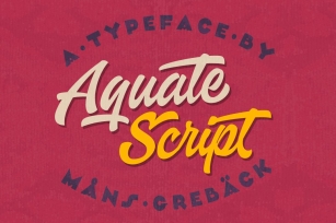 Aquate Script Font Download