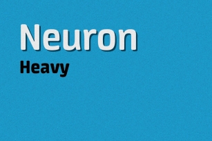 Neuron heavy Font Download