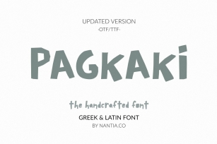 Pagkaki Greek + Bonus Font Download