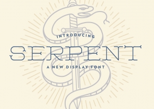 Serpent Typeface Font Download