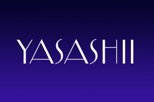 Yasashii Font Download