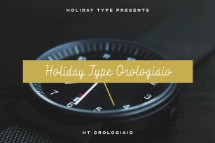 HT Orologiaio Font Download