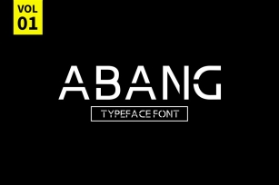 Abang Typeface Font Download