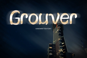 Grouver Font Download