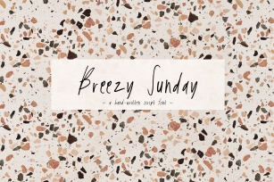 Breezy Sunday Script Font Download